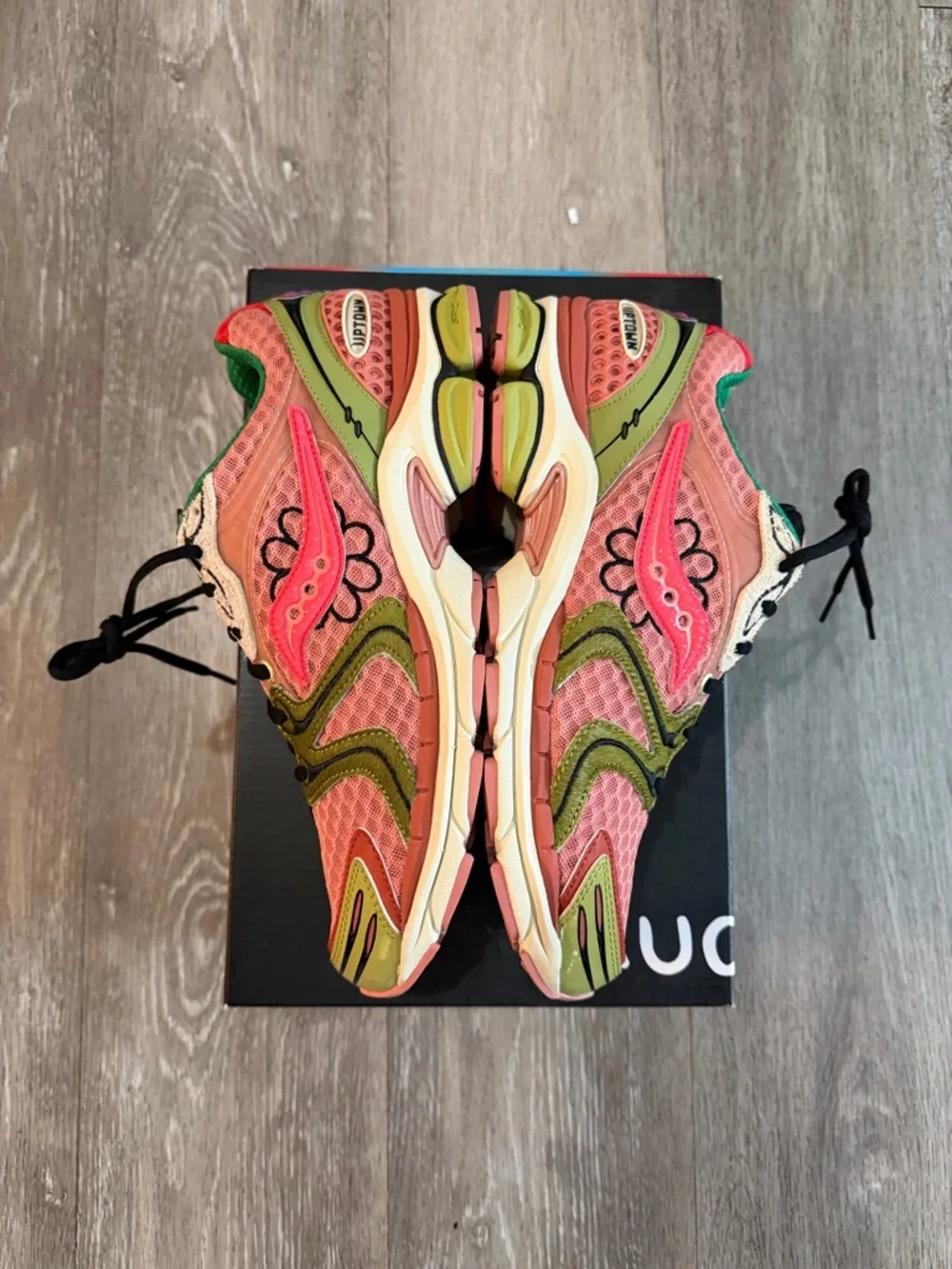 Jae Tips x Saucony ProGrid Triumph 4 Flowers Pack Virginia Creeper - Picture 7 of 11